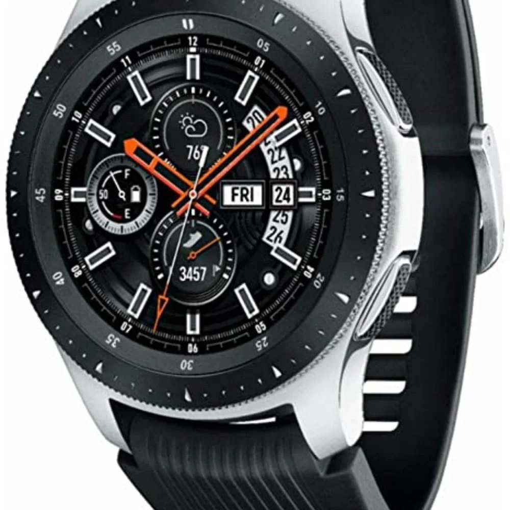 COPY - SAMSUNG Galaxy Watch - Bluetooth Smart Watch 46mmwith custom steel bezel…